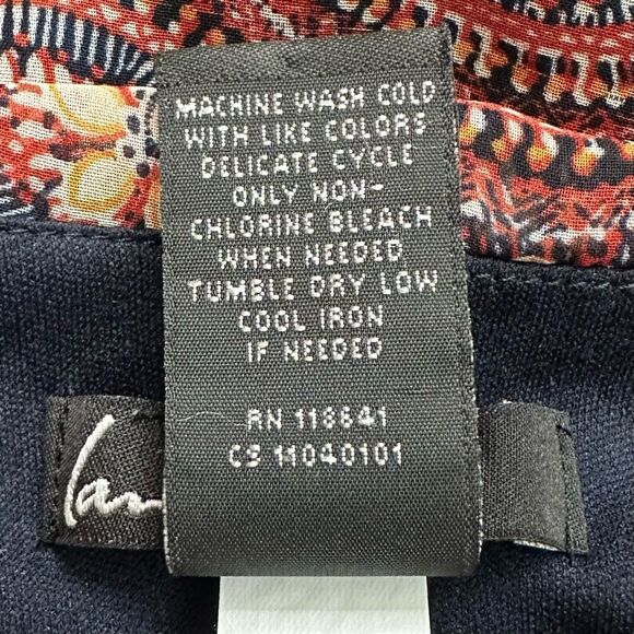 Lane Bryant Chiffon Straps Medallion Hi-Low Dress - Picture 11 of 13